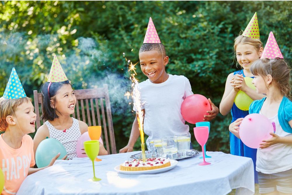 Kids Celebrate Children Birthday Party - Robert Kneschke - Canva